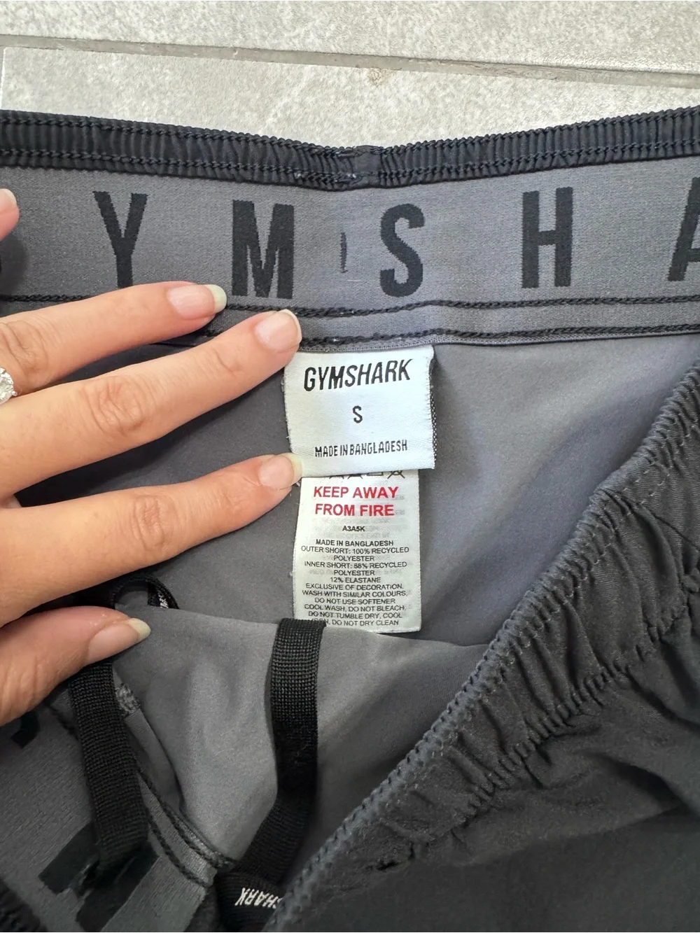 Gymshark men’s black